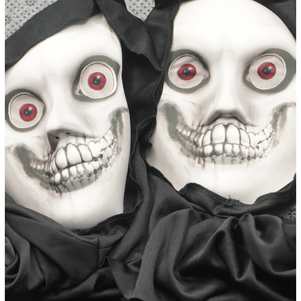 Morph Costumes Two Headed Ghoul Kids Halloween Costume Size Medium Robe Set